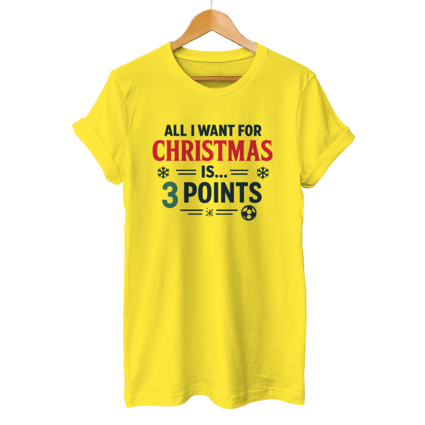 All I want for Christmas is... 3 Points - Unisex T-Shirt