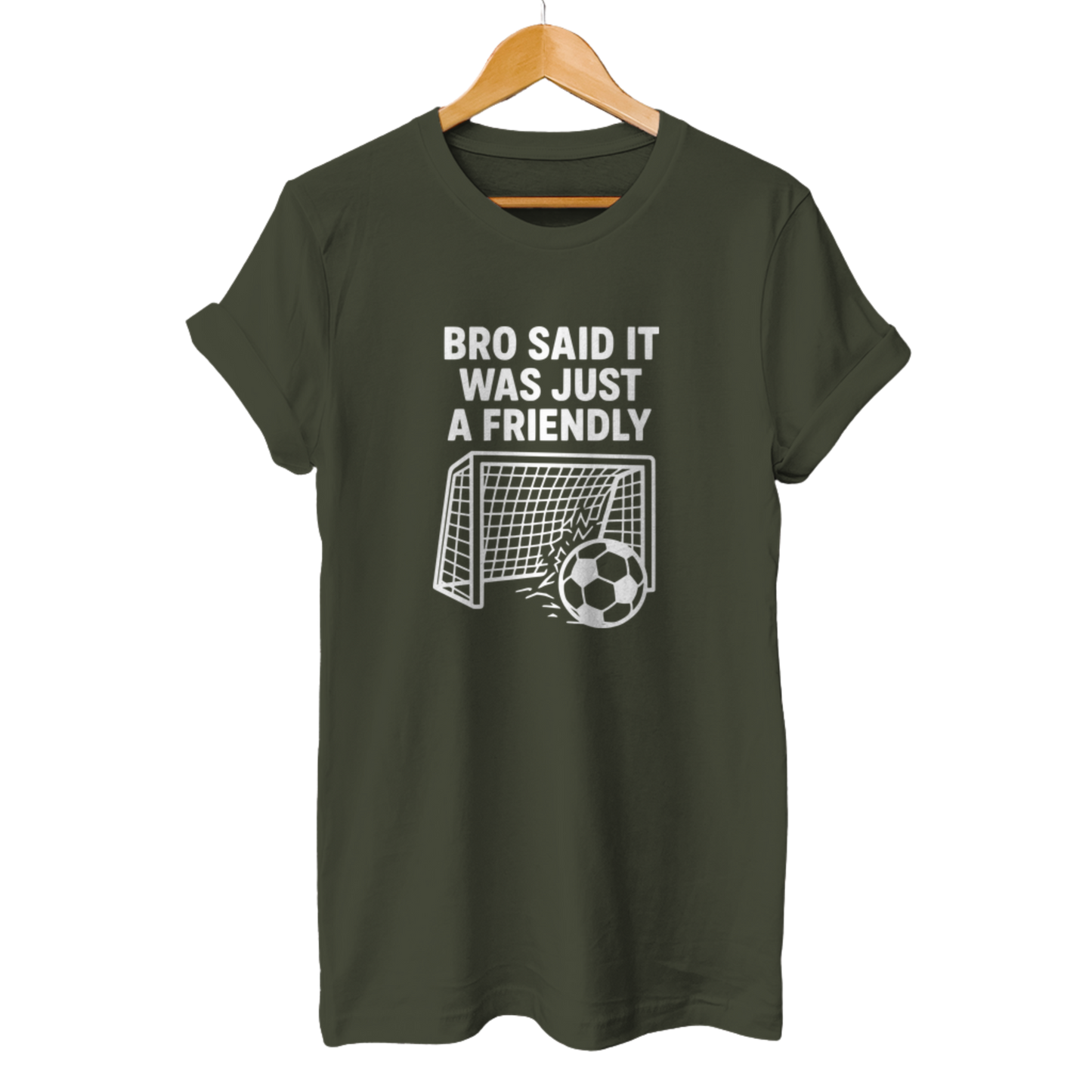 Bro said it was just a friendly - Unisex T-Shirt