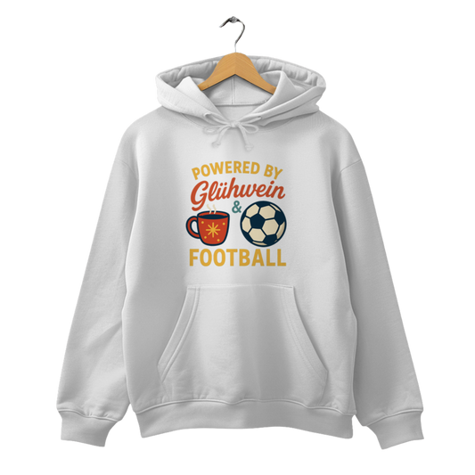 Powered by Glühwein & Football - Unisex Hoodie