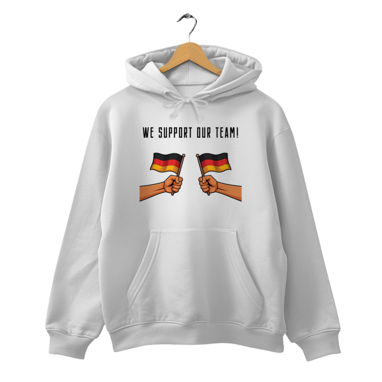 We support our Team! - Unisex Hoodie